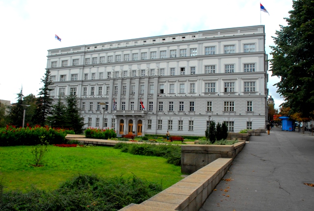 The building of the Ministry of Finance - Serbia.com