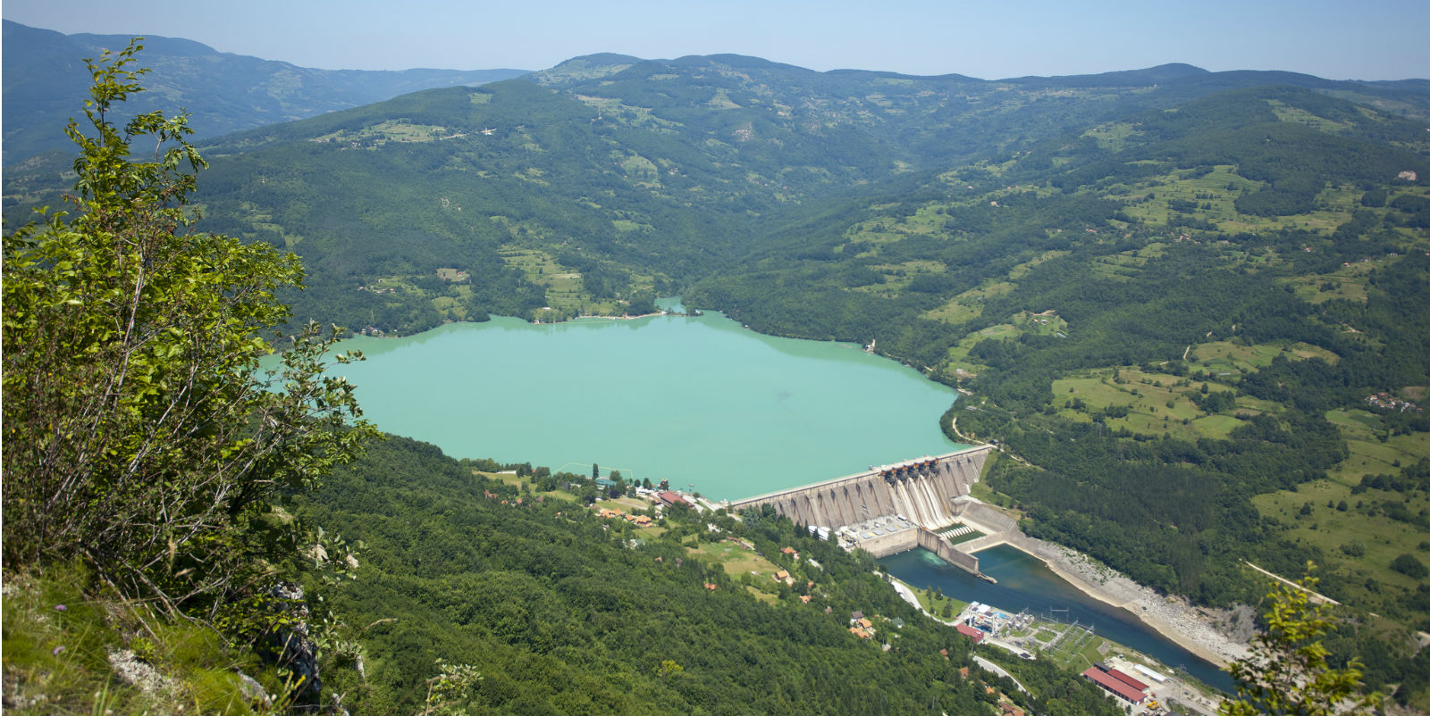 Perućac lake, a fisherman’s paradise