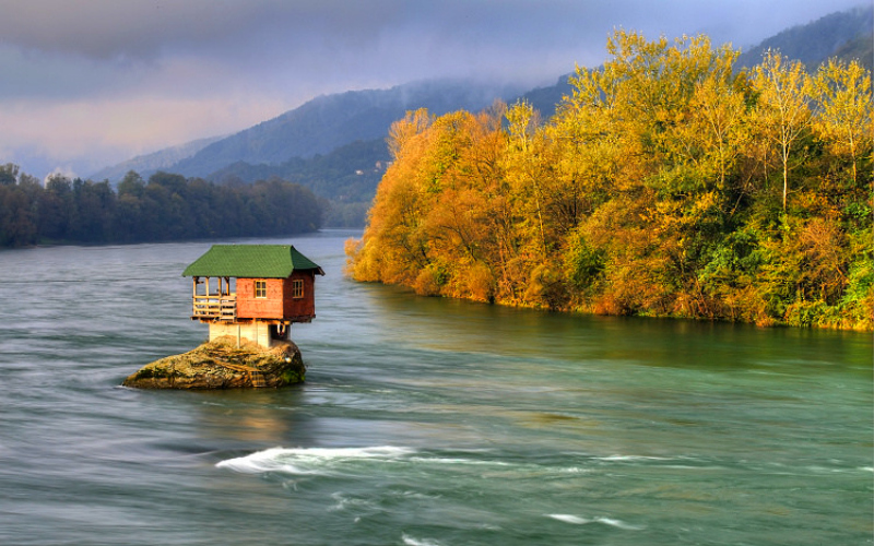 Image result for Drina River House