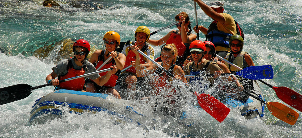 Rafting down wild rivers - Serbia.com
